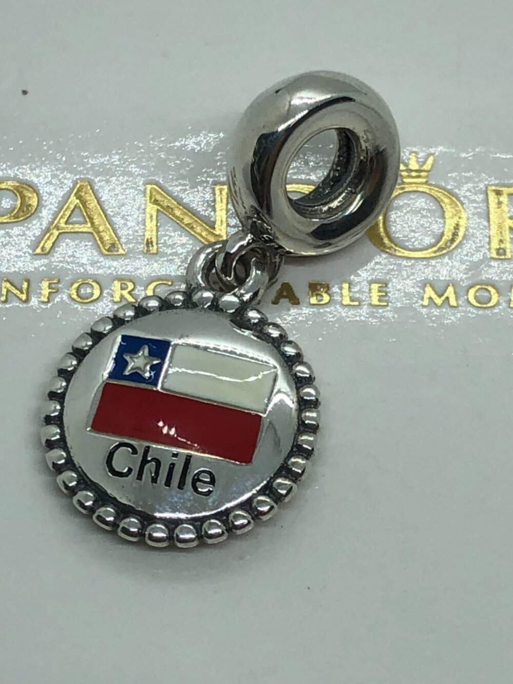 ✨🔥Pandora Chile Flag Exclusive Charm